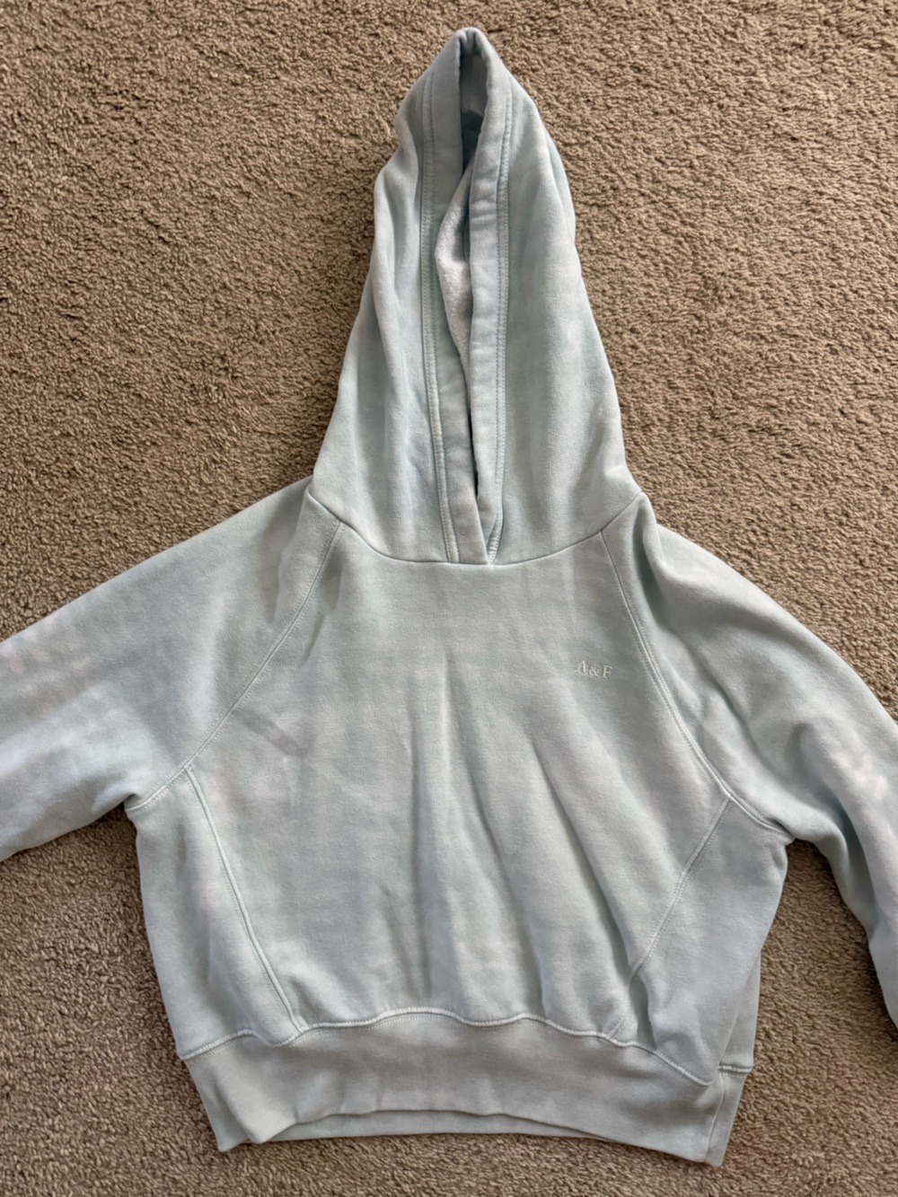 abercrombie kids Light Mint Hooded Sweatshirt